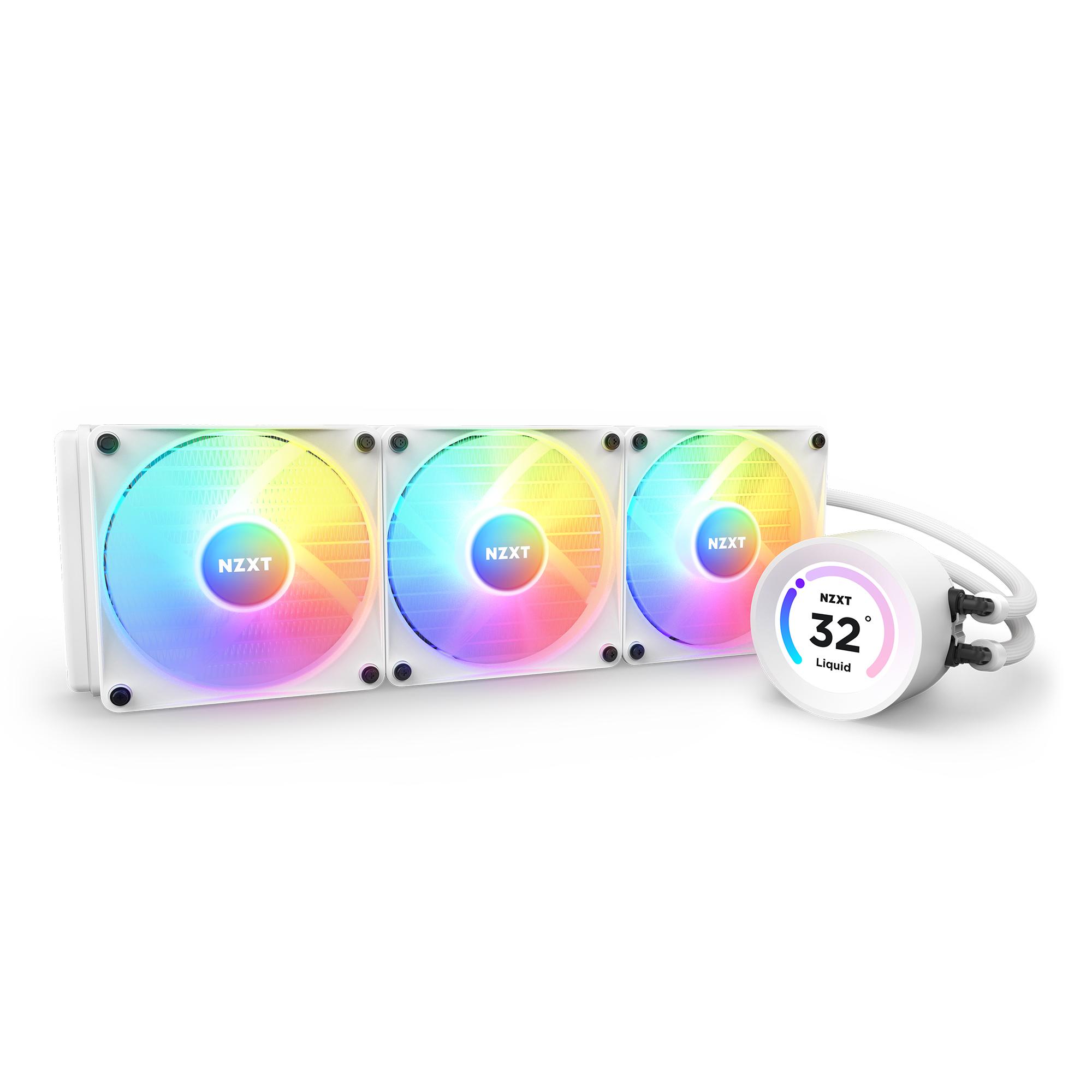 Водно охлаждане за процесор NZXT Kraken Elite 360 RGB White
