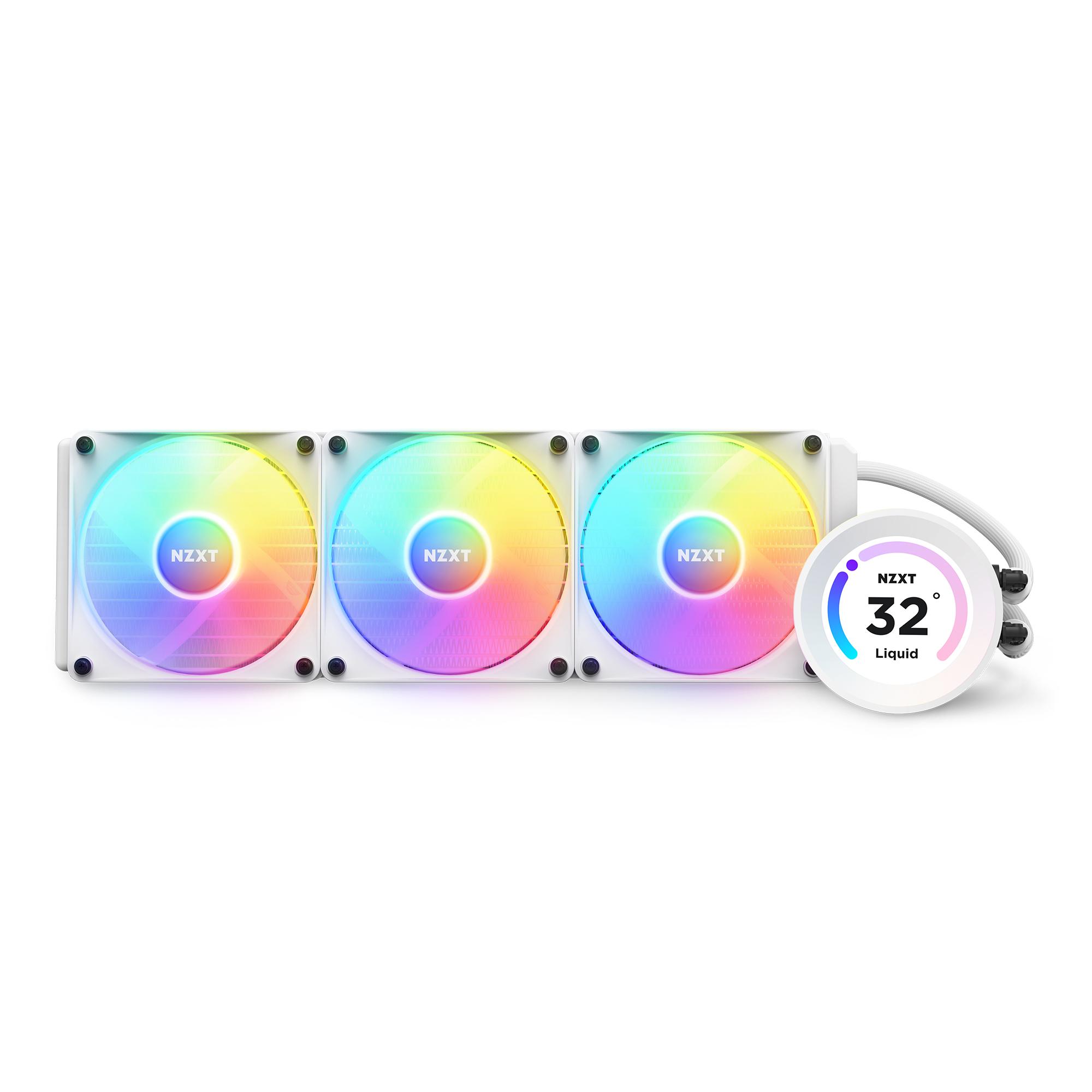 Водно охлаждане за процесор NZXT Kraken Elite 360 RGB White