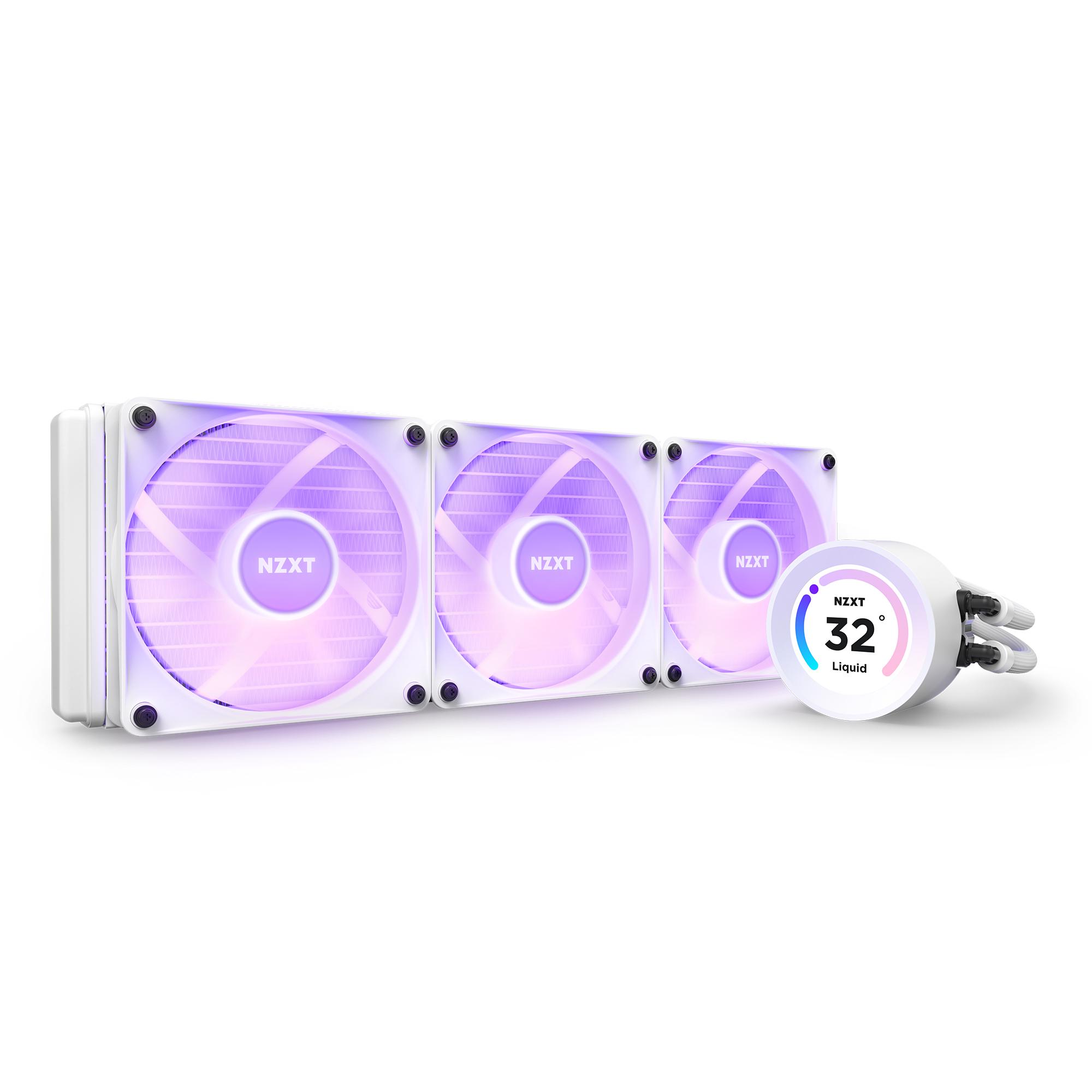 Водно охлаждане за процесор NZXT Kraken Elite 360 RGB White