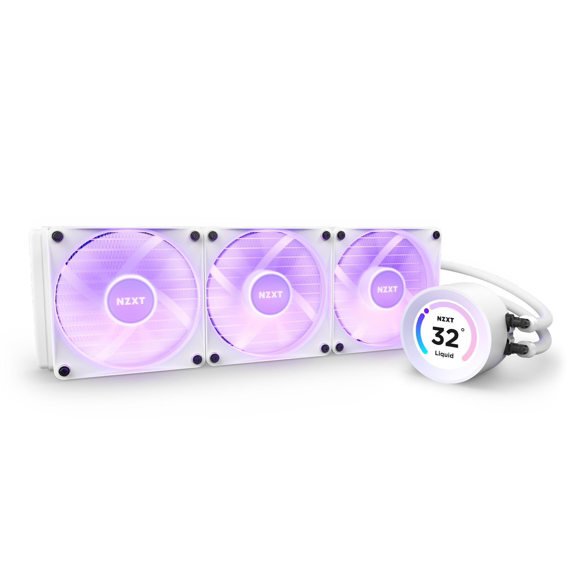Водно охлаждане за процесор NZXT Kraken Elite 360 RGB White
