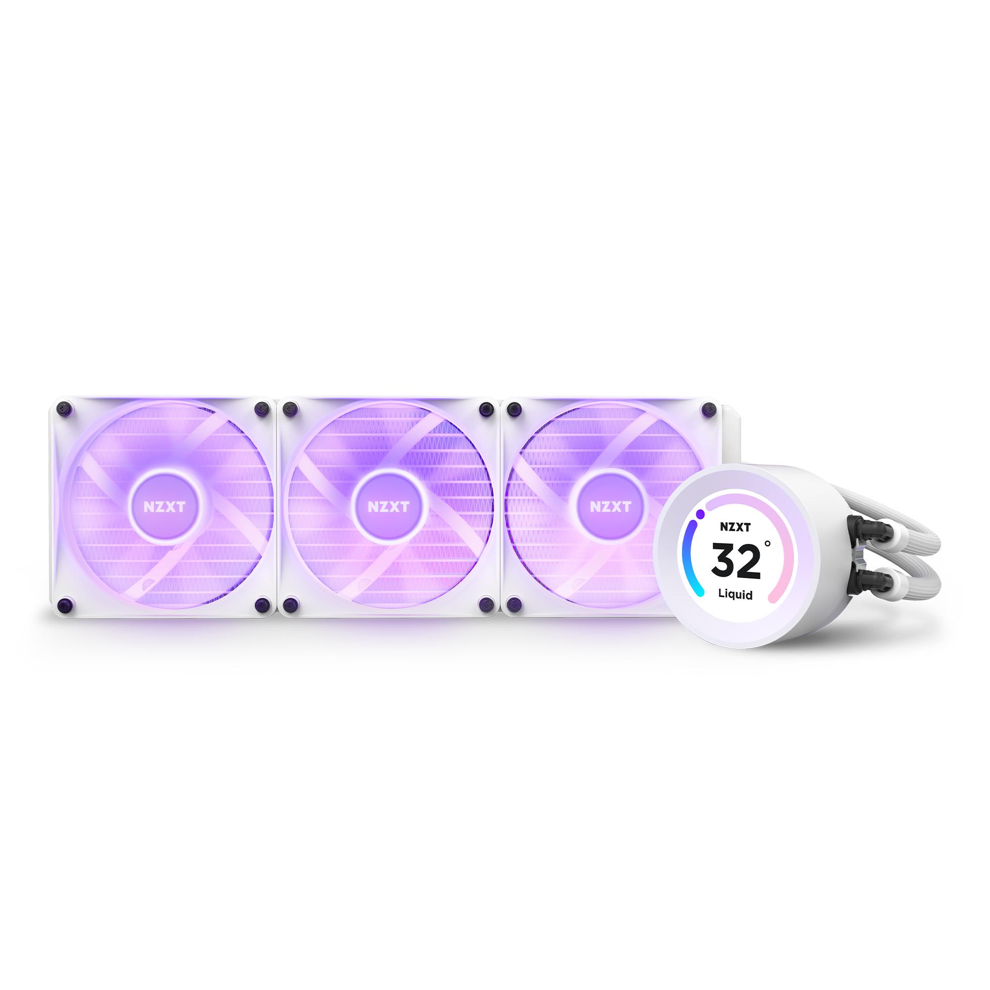 Водно охлаждане за процесор NZXT Kraken Elite 360 RGB White