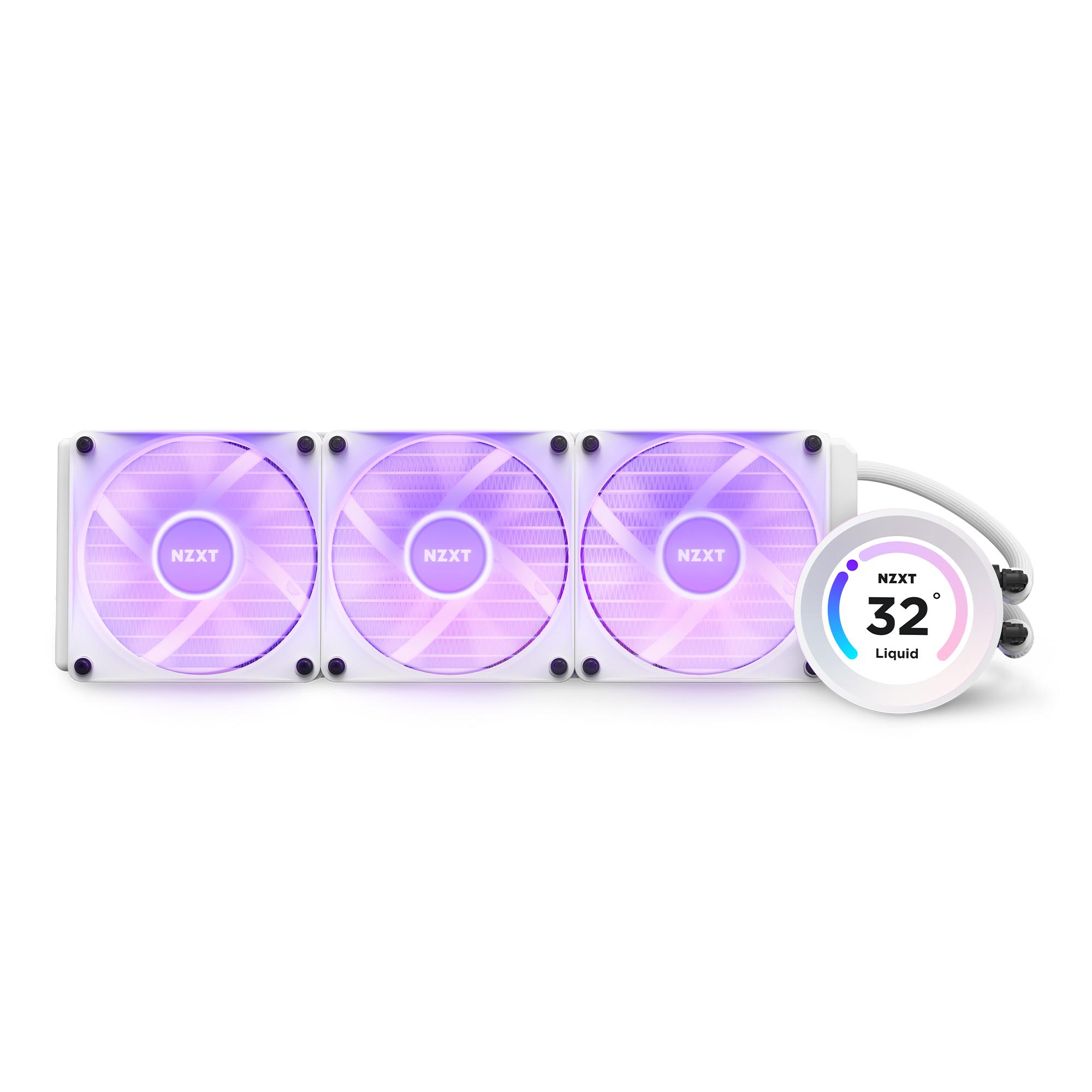 Водно охлаждане за процесор NZXT Kraken Elite 360 RGB White