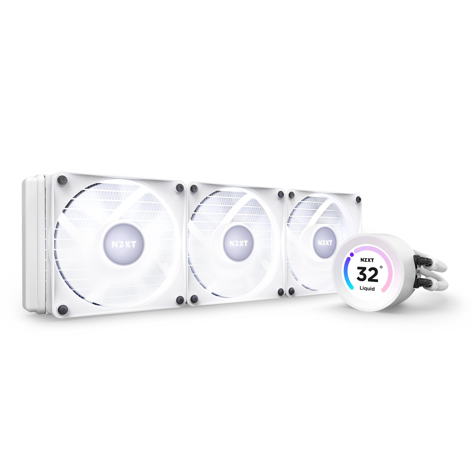 Водно охлаждане за процесор NZXT Kraken Elite 360 RGB White
