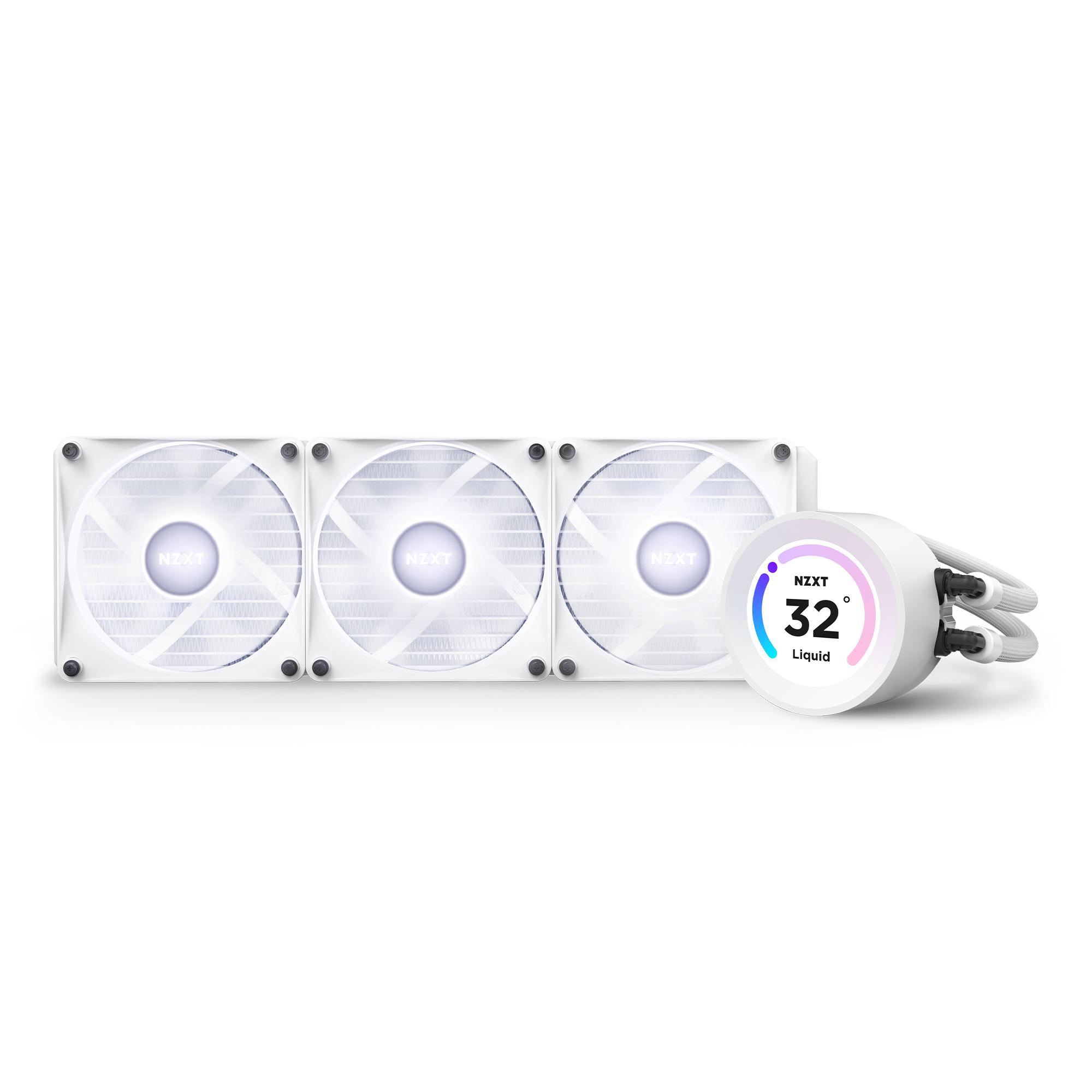 Водно охлаждане за процесор NZXT Kraken Elite 360 RGB White