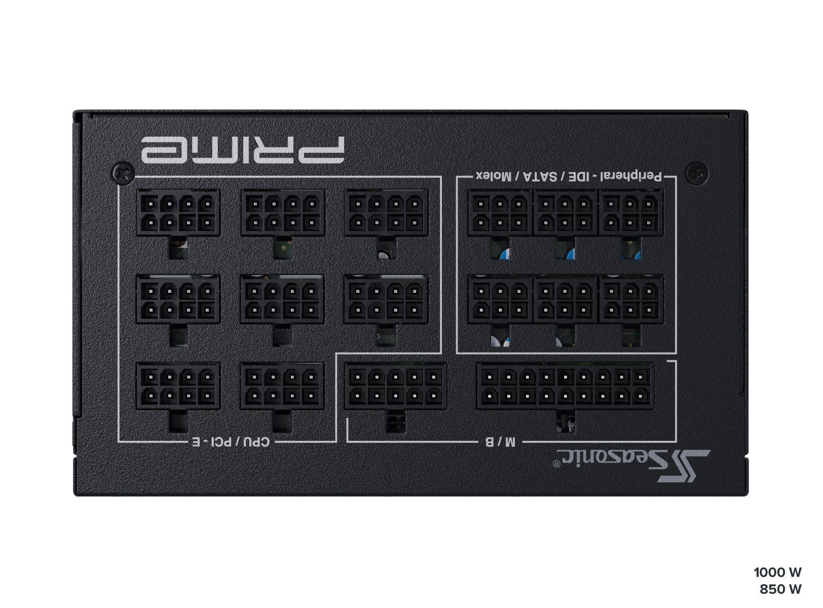 Захранване Seasonic PRIME PX-1000 (1000W) 80 Plus Platinum PSU - SSR-1000PD