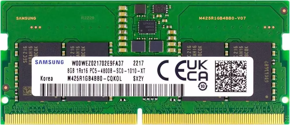 Памет SAMSUNG 8GB SODIMM DDR5 4800MHz CL40 - M425R1GB4BB0-CQK Bulk