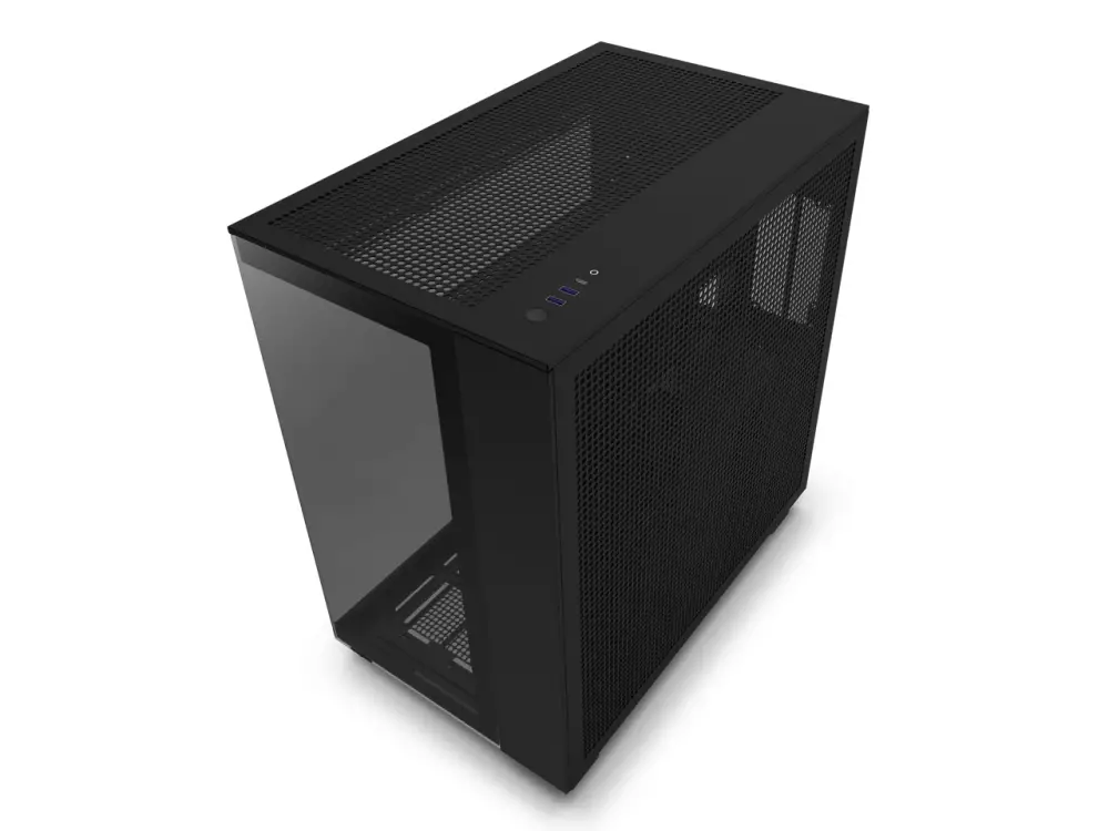 Кутия NZXT H9 Flow Matte Black Middle Tower