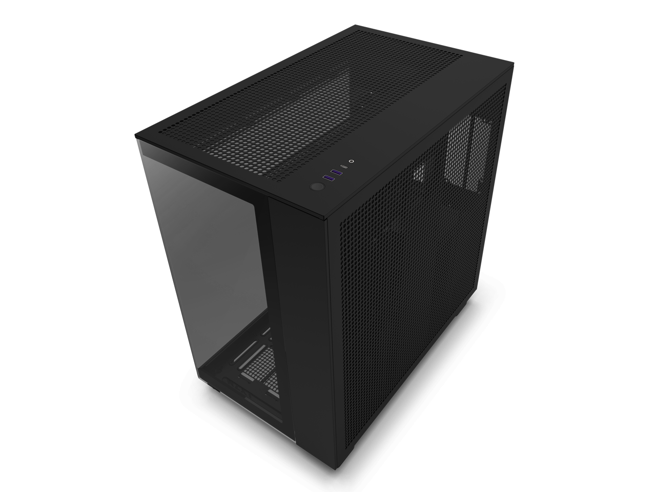 Кутия NZXT H9 Flow Matte Black Middle Tower