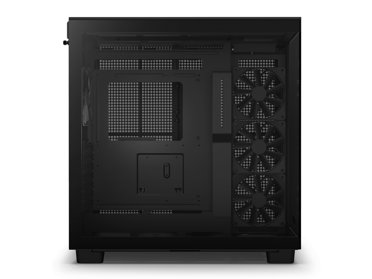 Кутия NZXT H9 Flow Matte Black Middle Tower
