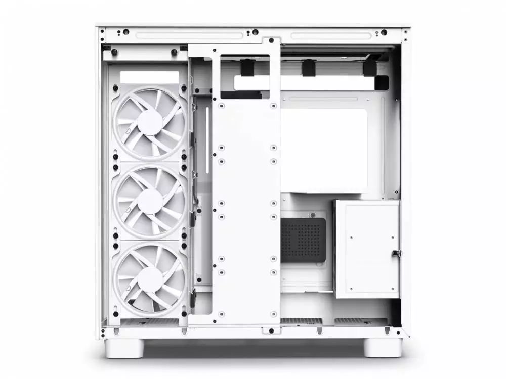 Кутия NZXT H9 Elite Matte White Middle Tower