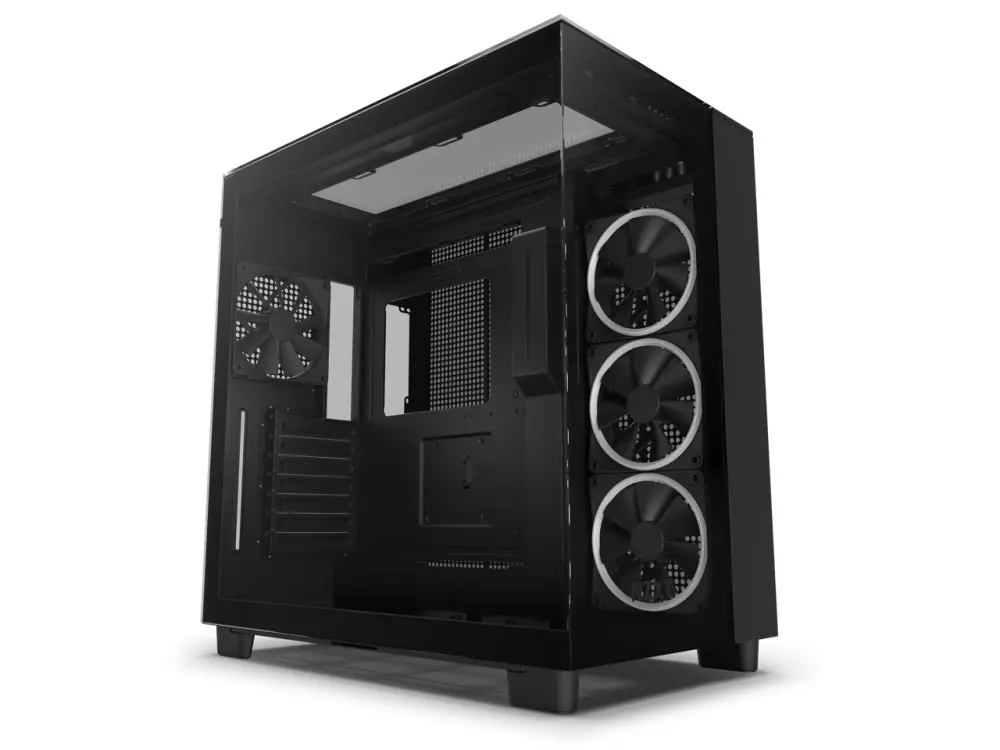 Кутия NZXT H9 Elite Matte Black Middle Tower