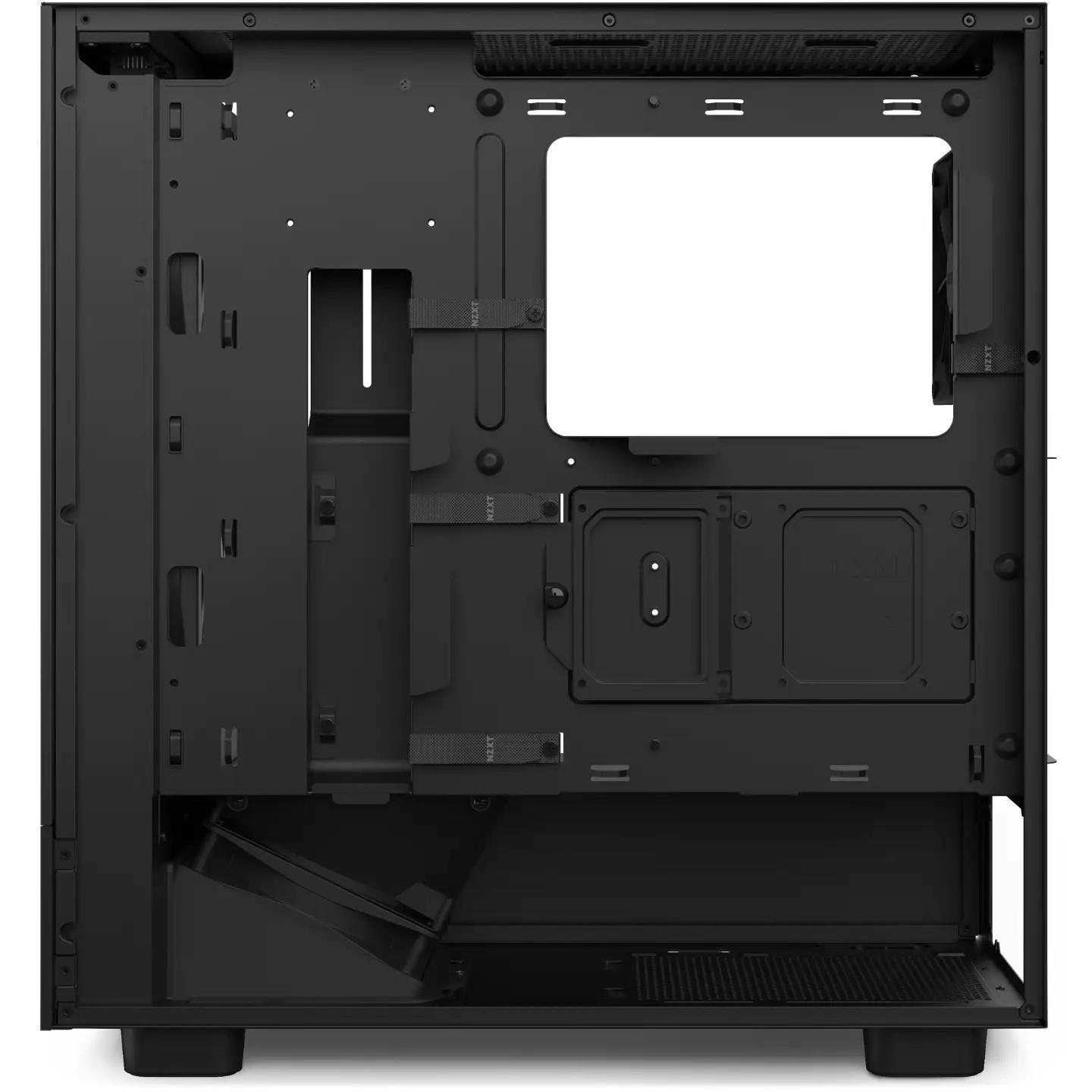 Кутия NZXT H5 Flow RGB Matte Black Mid-Tower