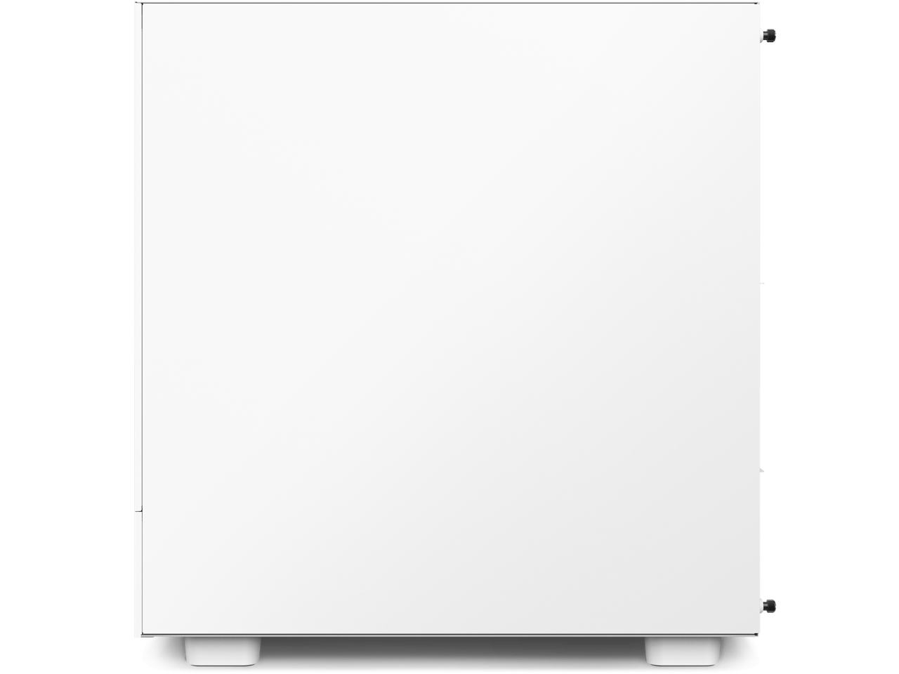 Кутия NZXT H5 Flow RGB Matte White Mid-Tower