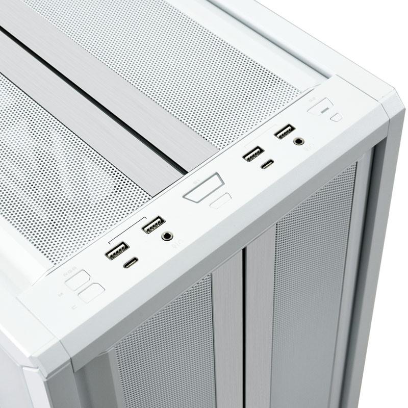 Кутия Lian Li V3000 PLUS Full-Tower Tempered Glass White