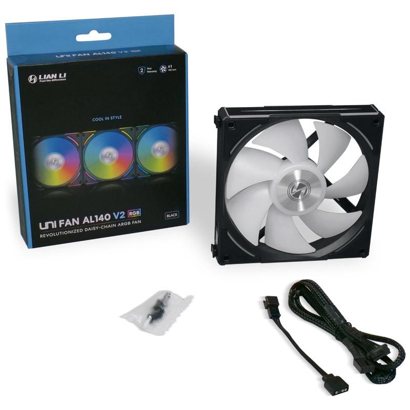 Вентилатор Lian Li UNI AL140 V2 ARGB Black