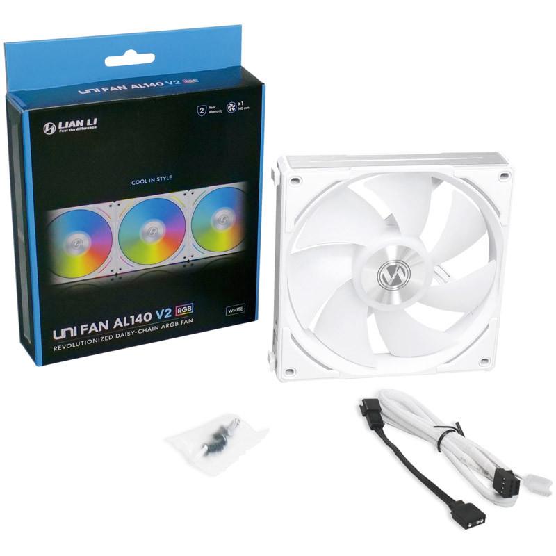 Вентилатор Lian Li UNI AL140 V2 ARGB White