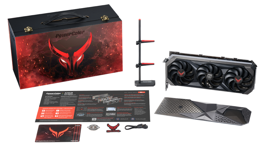 Видео карта PowerColor AMD Radeon RX 7800 XT Red Devil Limited Edition 16GB GDDR6