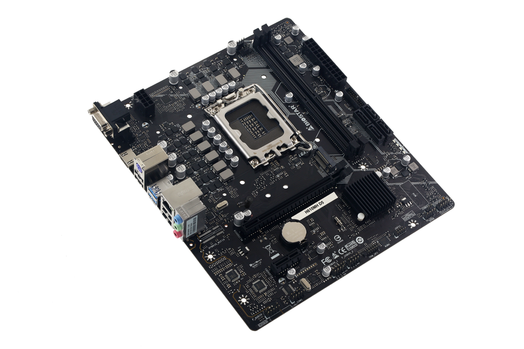Дънна платка BIOSTAR MH610MH D5, DDR5, Socket 1700, mATX
