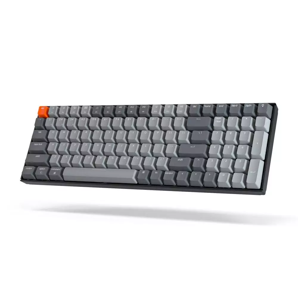 Геймърска Механична клавиатура Keychron K4 Full-Size Gateron Brown Switch RGB LED Plastic Fram