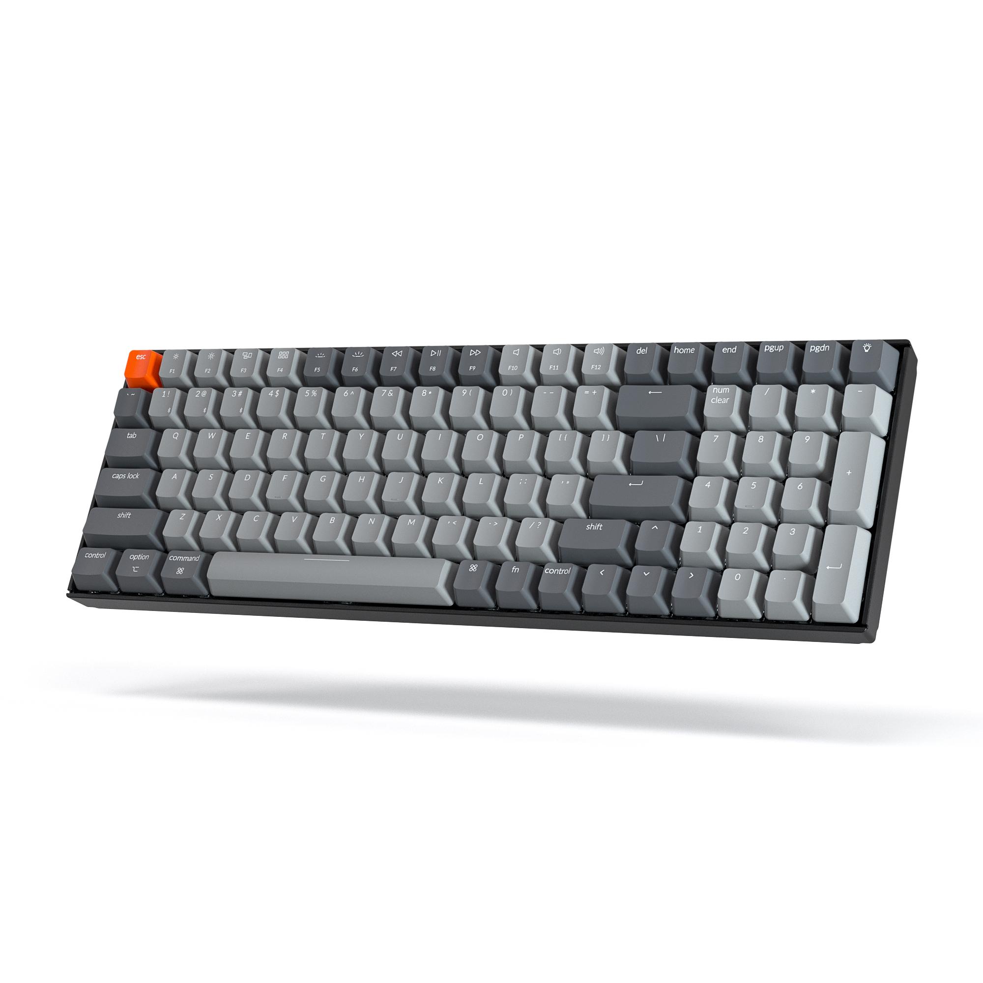 Геймърска Механична клавиатура Keychron K4 Full-Size Gateron Brown Switch RGB LED Plastic Fram