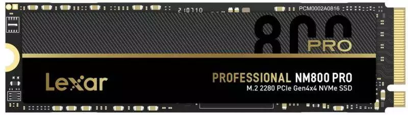Диск SSD Lexar NM800 PRO 2TB M.2 2280 NVMe PCIe Gen4 x4 - LNM800P002T-RNNNG