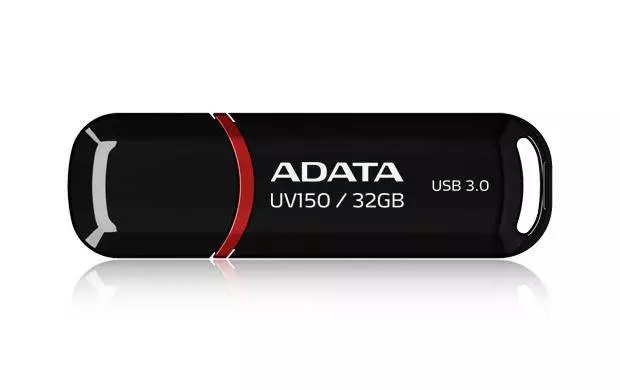 USB памет ADATA UV150 32GB USB 3.0 Black - AUV150-32G-RBK