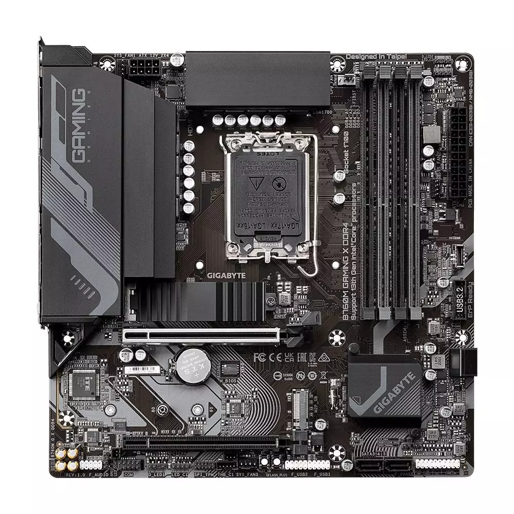 Дънна платка Gigabyte B760M GAMING X DDR4 LGA1700