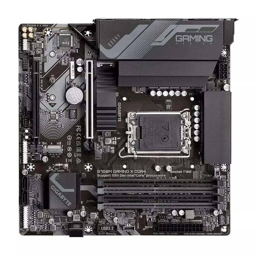 Дънна платка Gigabyte B760M GAMING X DDR4 LGA1700