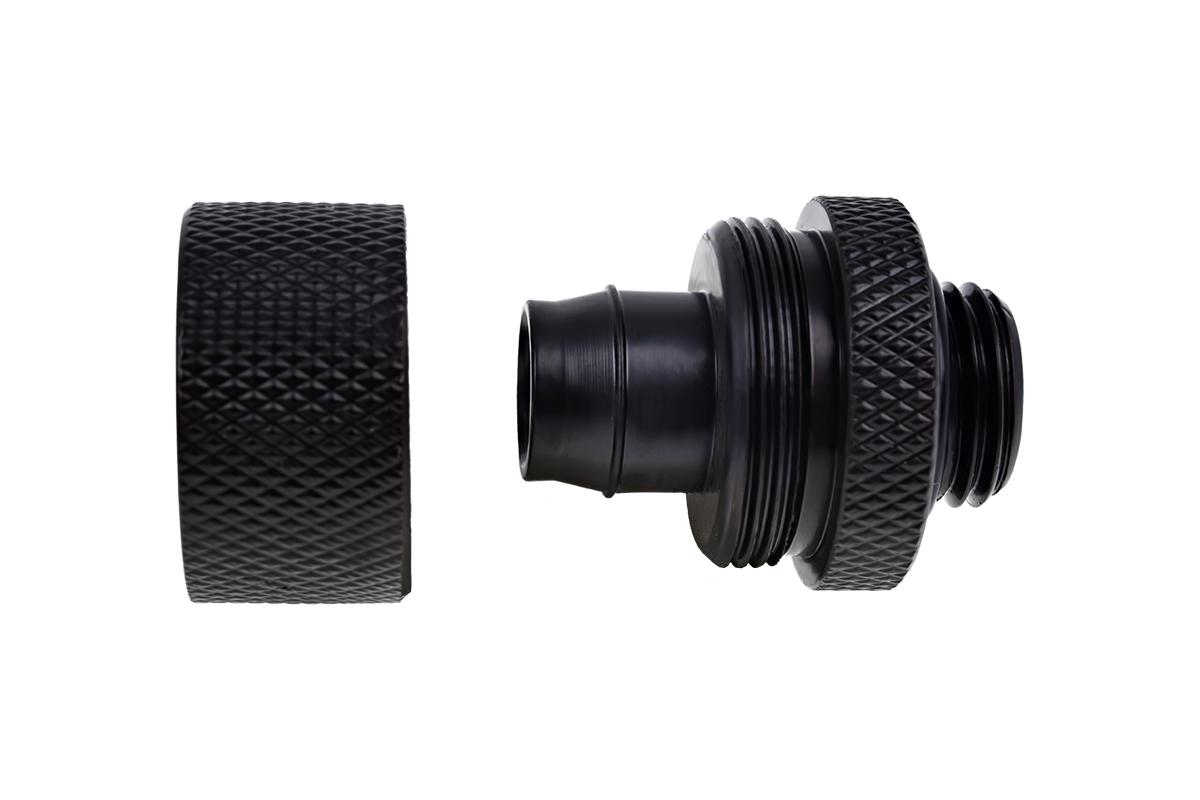 Фитинг Alphacool Eiszapfen, Удължител, 16/10mm, G1/4, Черен мат, 6 броя