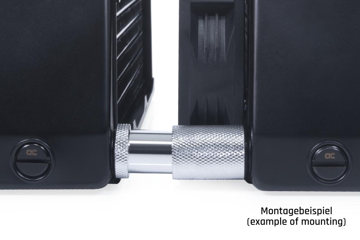 Фитинг Alphacool ES D-Plug 31.5mm G1/4 AG auf G1/4 AG Black - AC-1021770