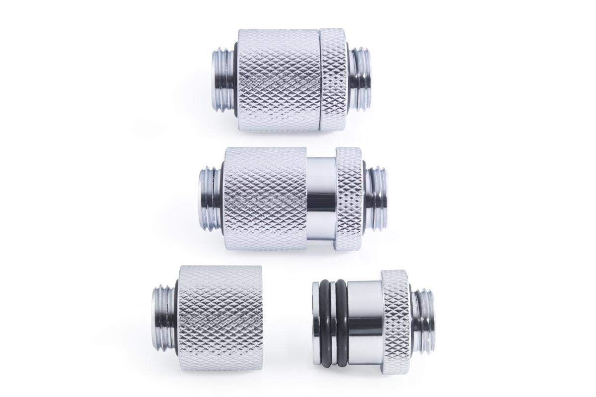 Фитинг Alphacool ES D-Plug 20mm G1/4 AG auf G1/4 AG Nickel - AC-1021897