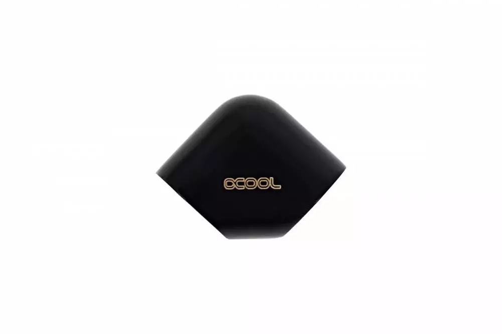 Фитинг L-конектор Alphacool Eiszapfen, G1/4 AG вътрешна резба G1/4 IG Black