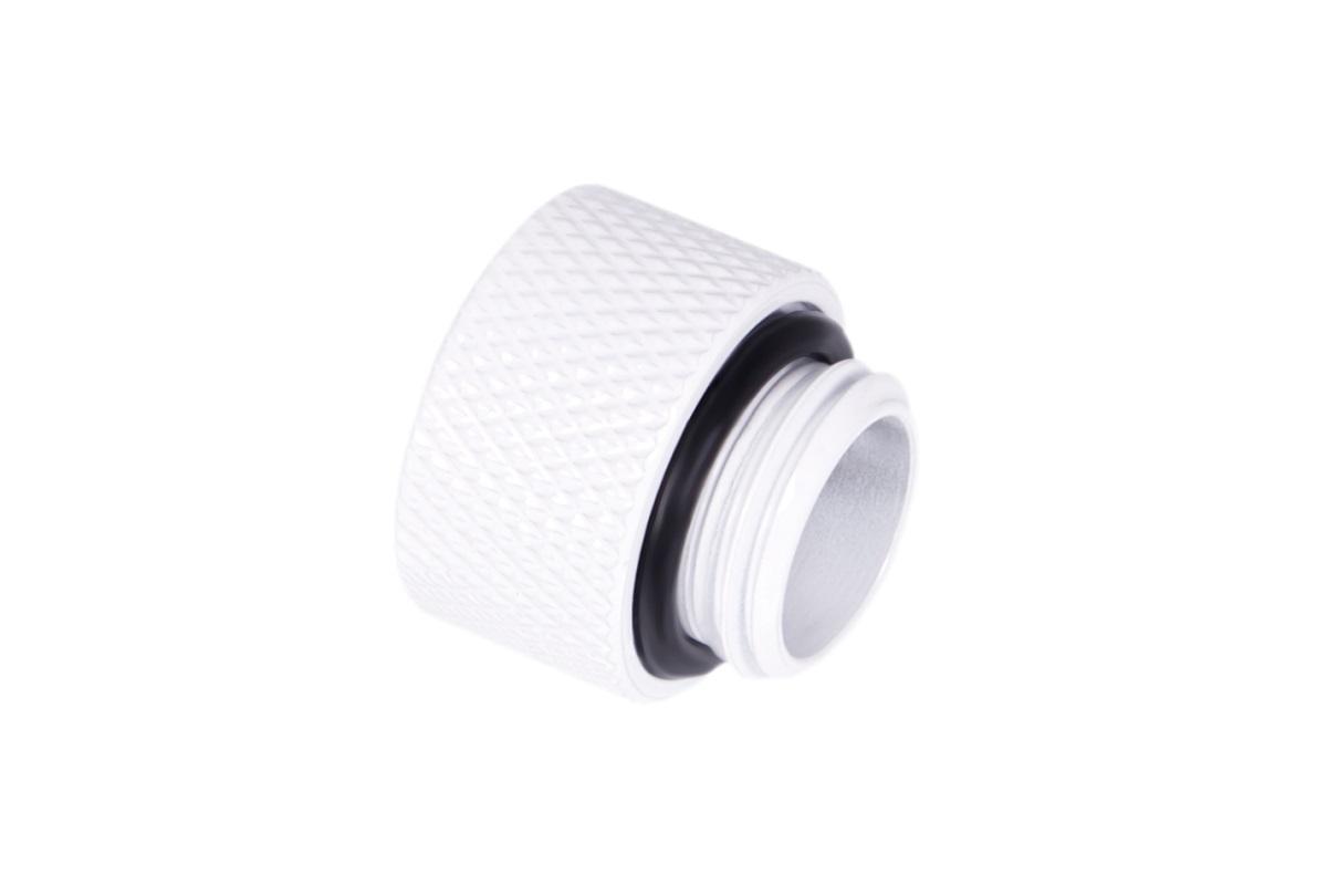 Фитинг Удължител Alphacool Eiszapfen 10mm, G1/4 вънжна към G1/4 вътрешна резба White