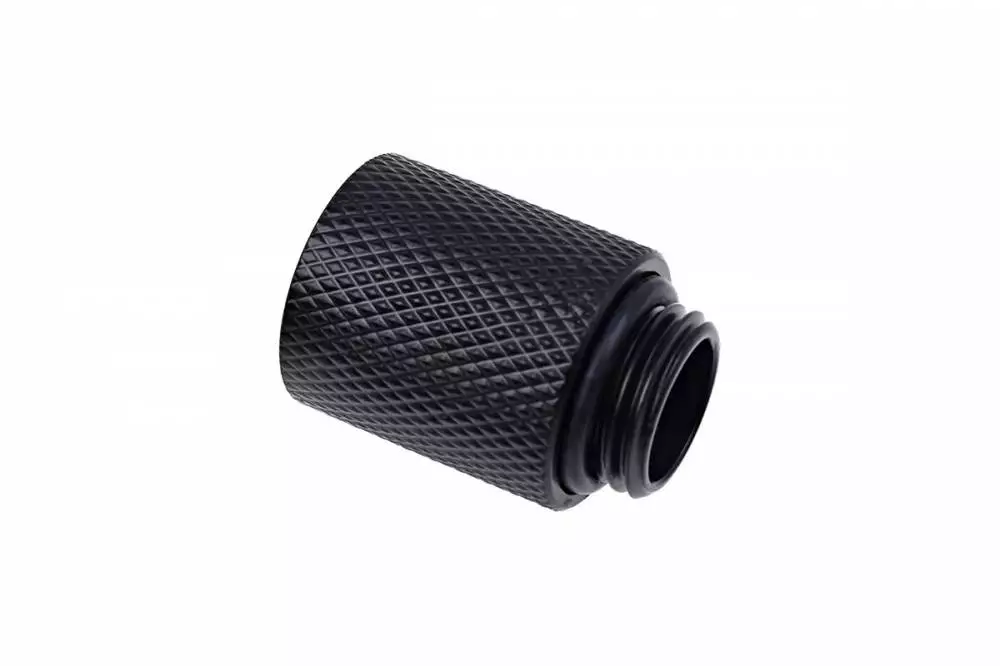 Фитинг Удължител Alphacool Eiszapfen, 20 mm, G1/4 вънжна към G1/4 вътрешна резба Black