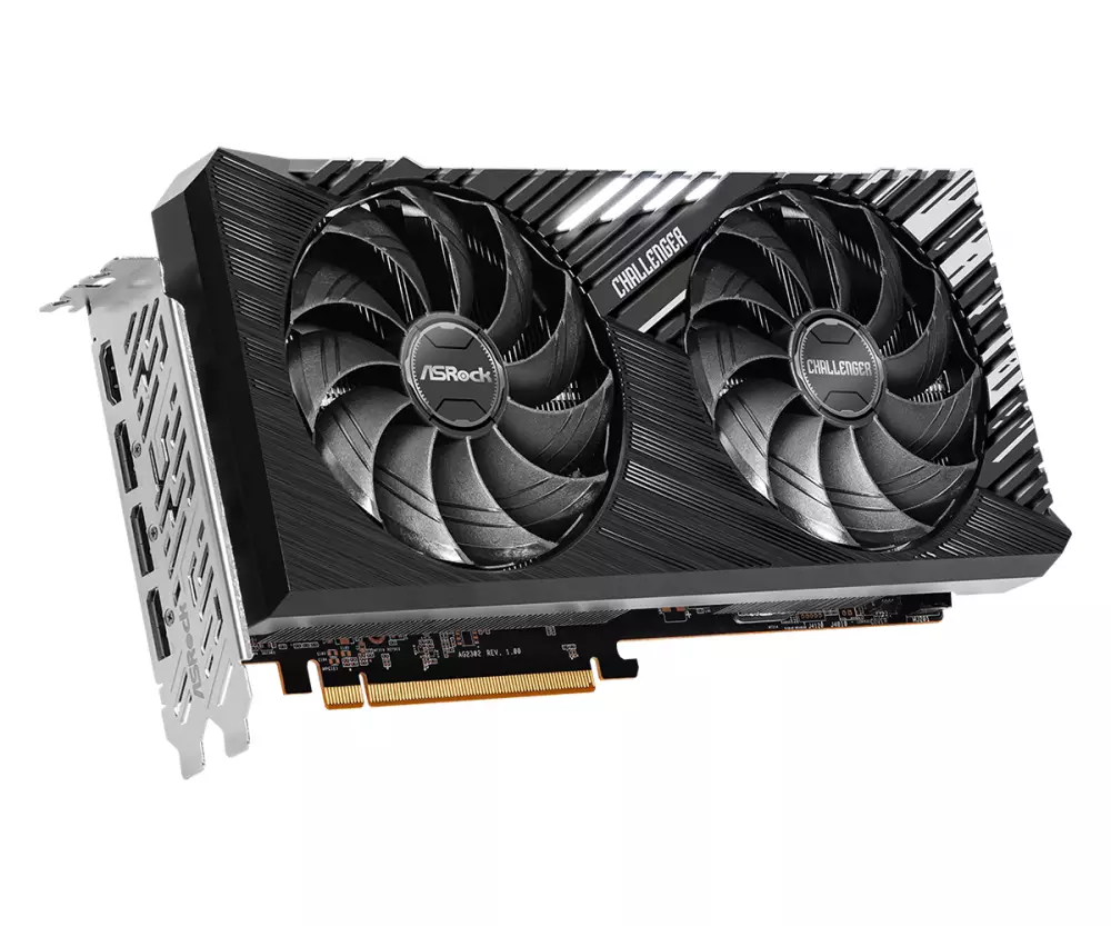 Видео карта ASRock AMD RADEON RX 7700 XT Challanger 12GB OC GDDR6
