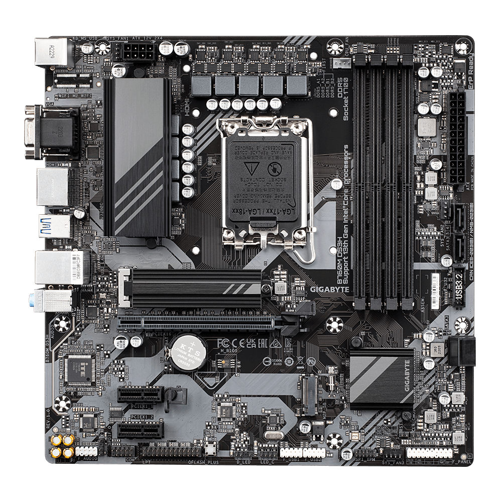 Дънна платка Gigabyte B760M DS3H DDR5 LGA1700