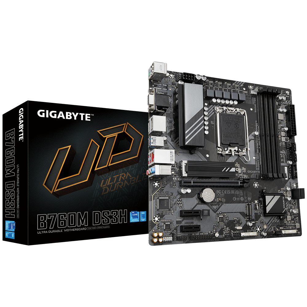 Дънна платка Gigabyte B760M DS3H DDR5 LGA1700