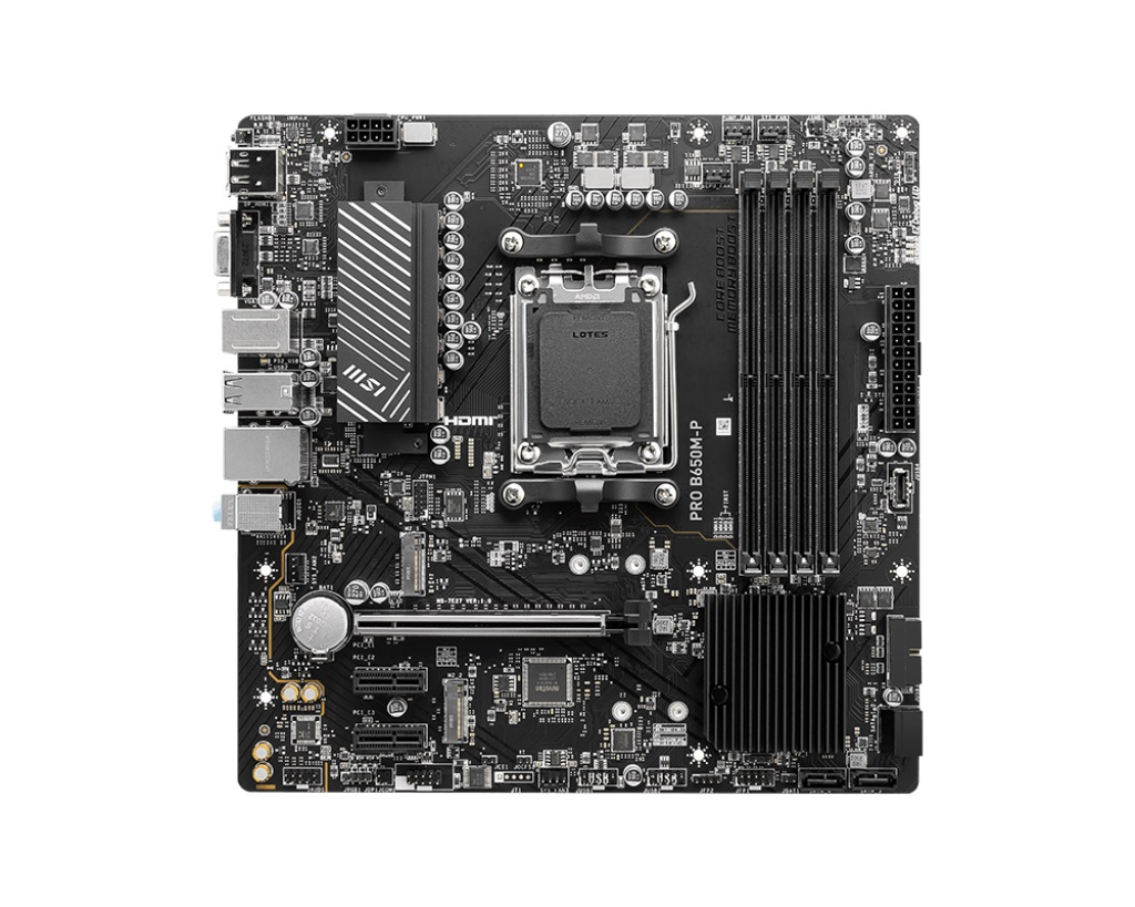 Дънна платка MSI PRO B650M-P AM5