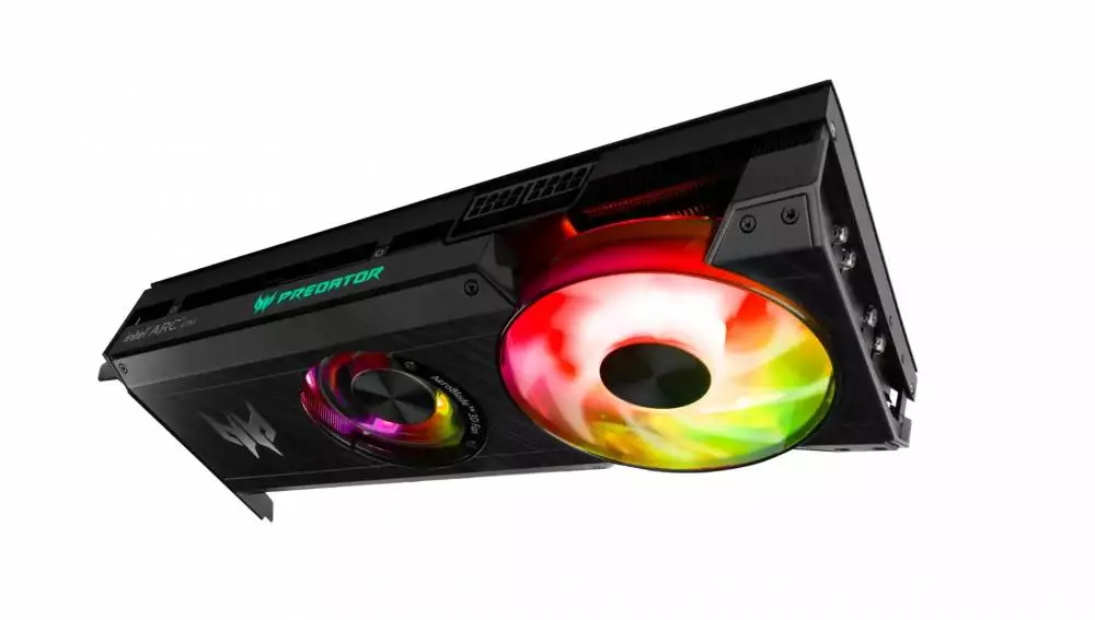 Видео карта Acer Predator BiFrost Intel Arc A770 16GB GDDR6 Customize RGB Lighting - DP.BKCWW.P02