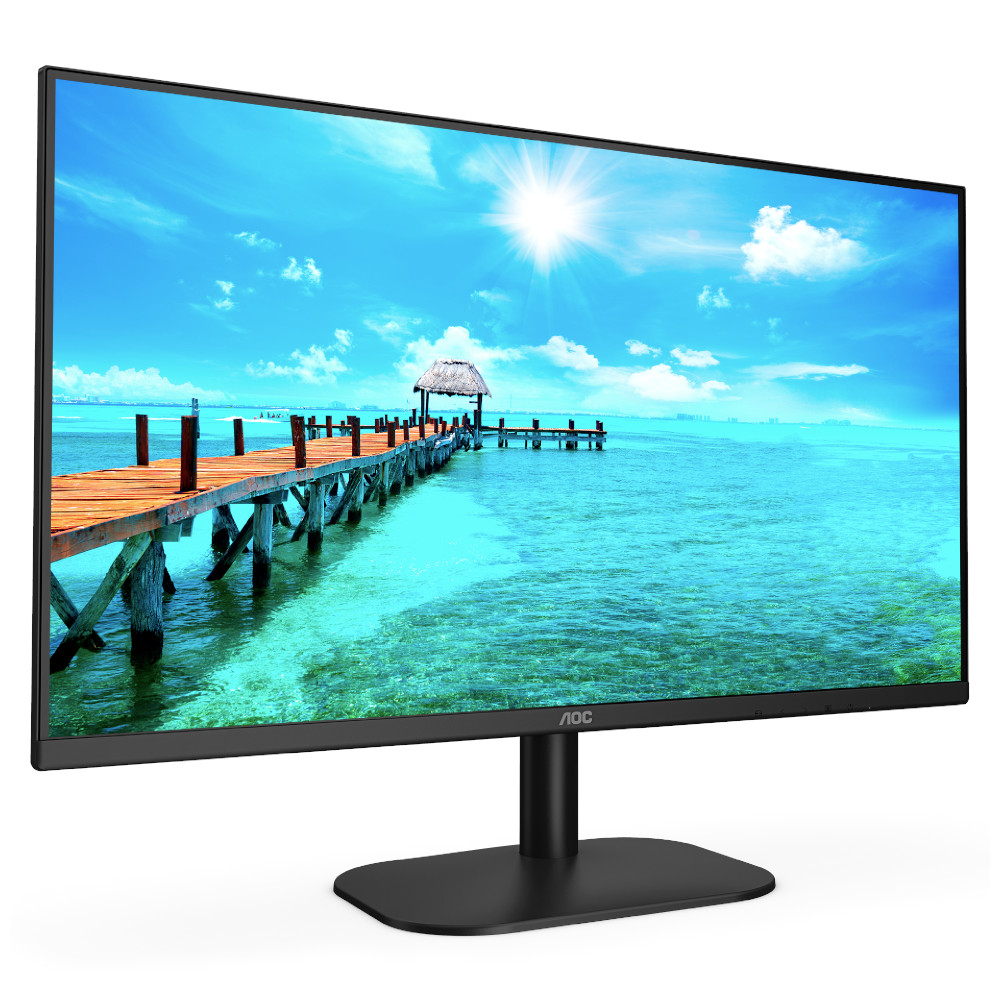 Монитор AOC 24B2XH/EU, 23.8", IPS, FHD 1920x1080, 4ms, 75Hz, VGA, HDMI 