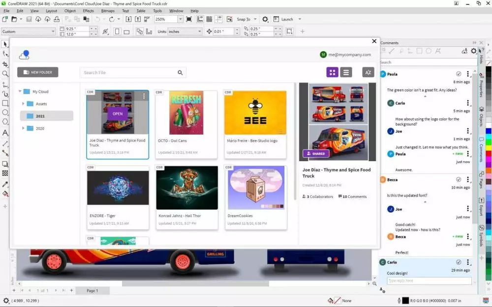 Софтуер CorelDRAW Graphics Suite Enterprise License (incl. 1 Yr CorelSure Maintenance)(1-4)