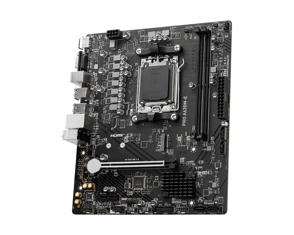 Дънна платка MSI PRO A620M-E AM5