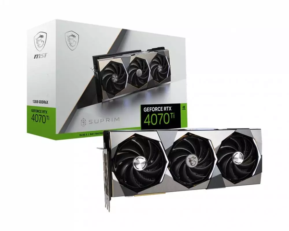 Видео карта MSI GeForce RTX 4070 Ti SUPRIM 12G