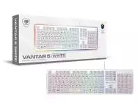 Геймърска клавиатура Cougar Vantar S White - CG37VSWRNMW0002