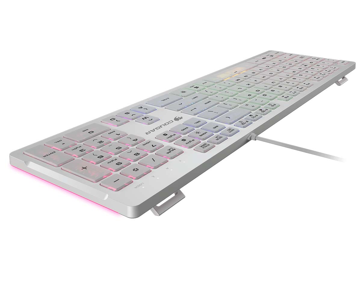 Геймърска клавиатура Cougar Vantar S White - CG37VSWRNMW0002
