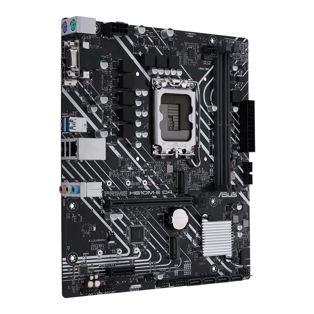 Дънна платка ASUS PRIME H610M-E D4-CSM DDR4 LGA1700