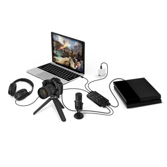 Кепчер карта j5create JVA06, HDMI към USB-C, PD (Power delivery), Черен