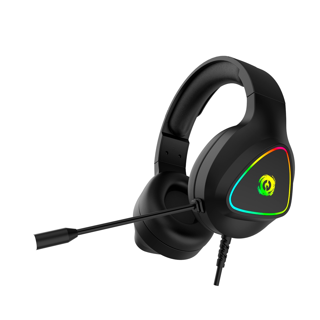 Геймърски слушалки CANYON Shadder GH-6 RGB gaming headset with Microphone