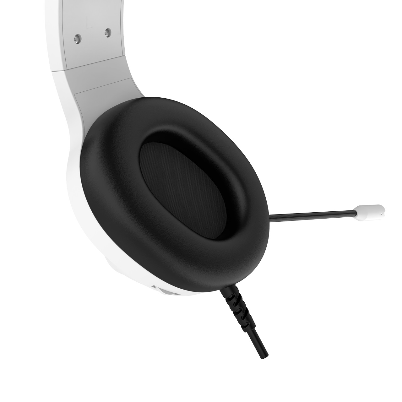 Геймърски слушалки CANYON Shadder GH-6 White RGB gaming headset with Microphone