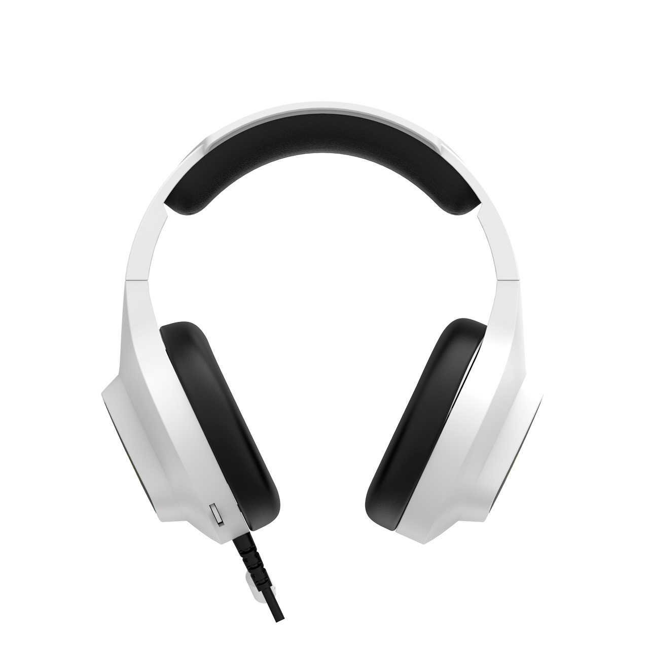 Геймърски слушалки CANYON Shadder GH-6 White RGB gaming headset with Microphone